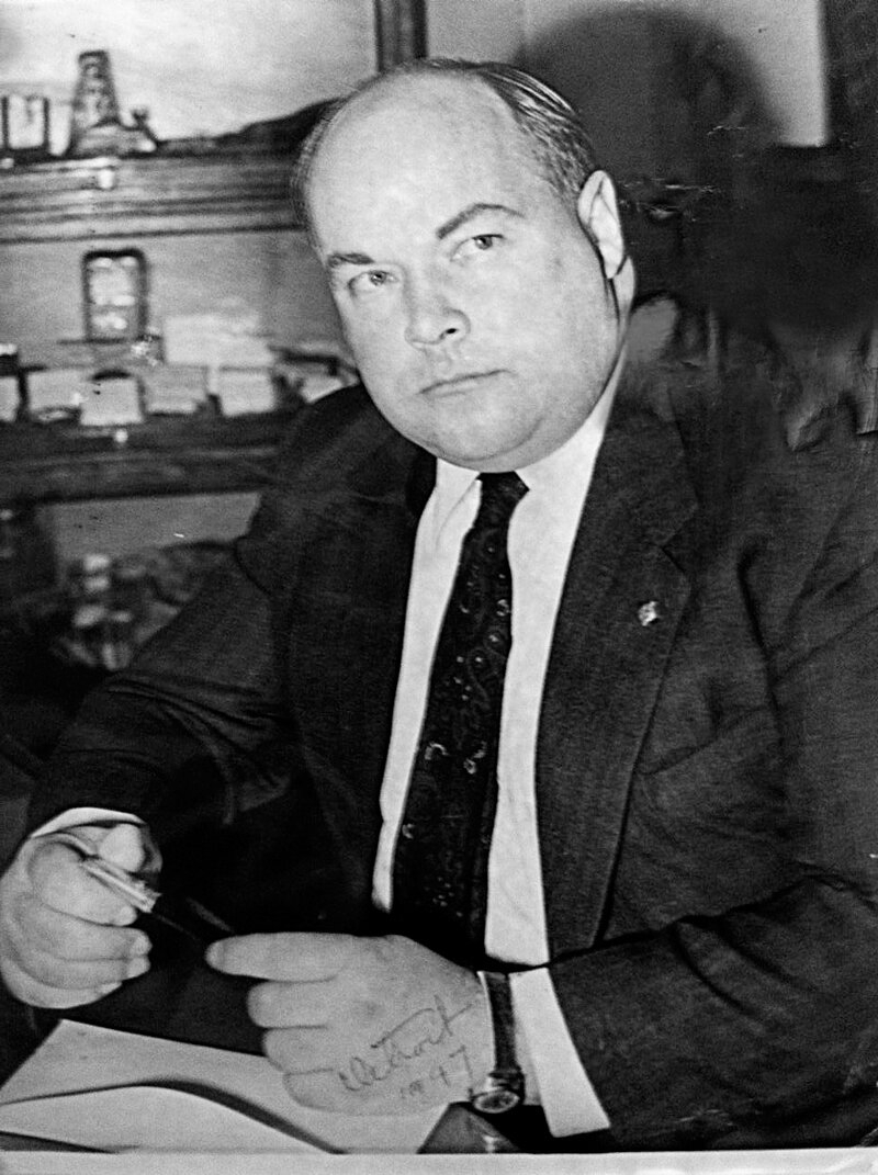 Retrato de George Hunter White, agente que operou a casa segura de San Francisco